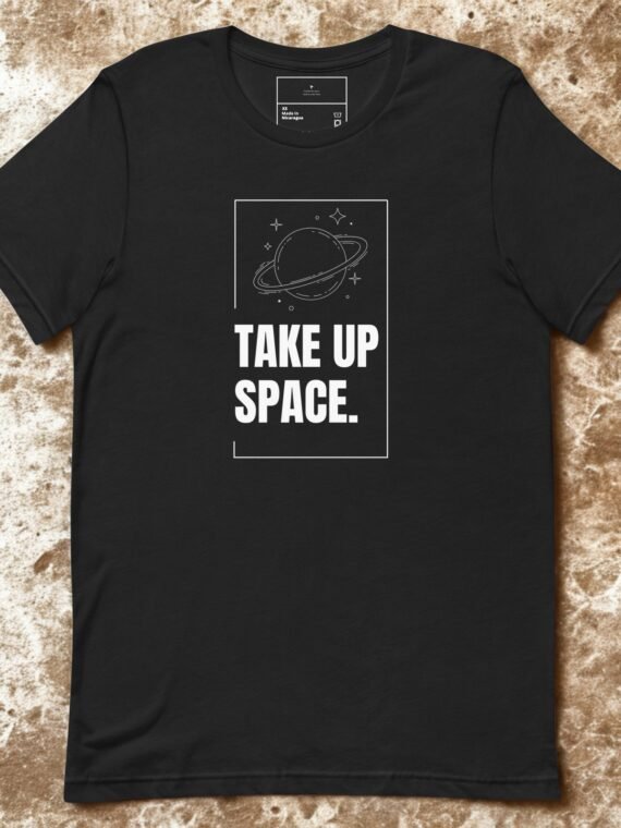 Take Up Space Planet Tee
